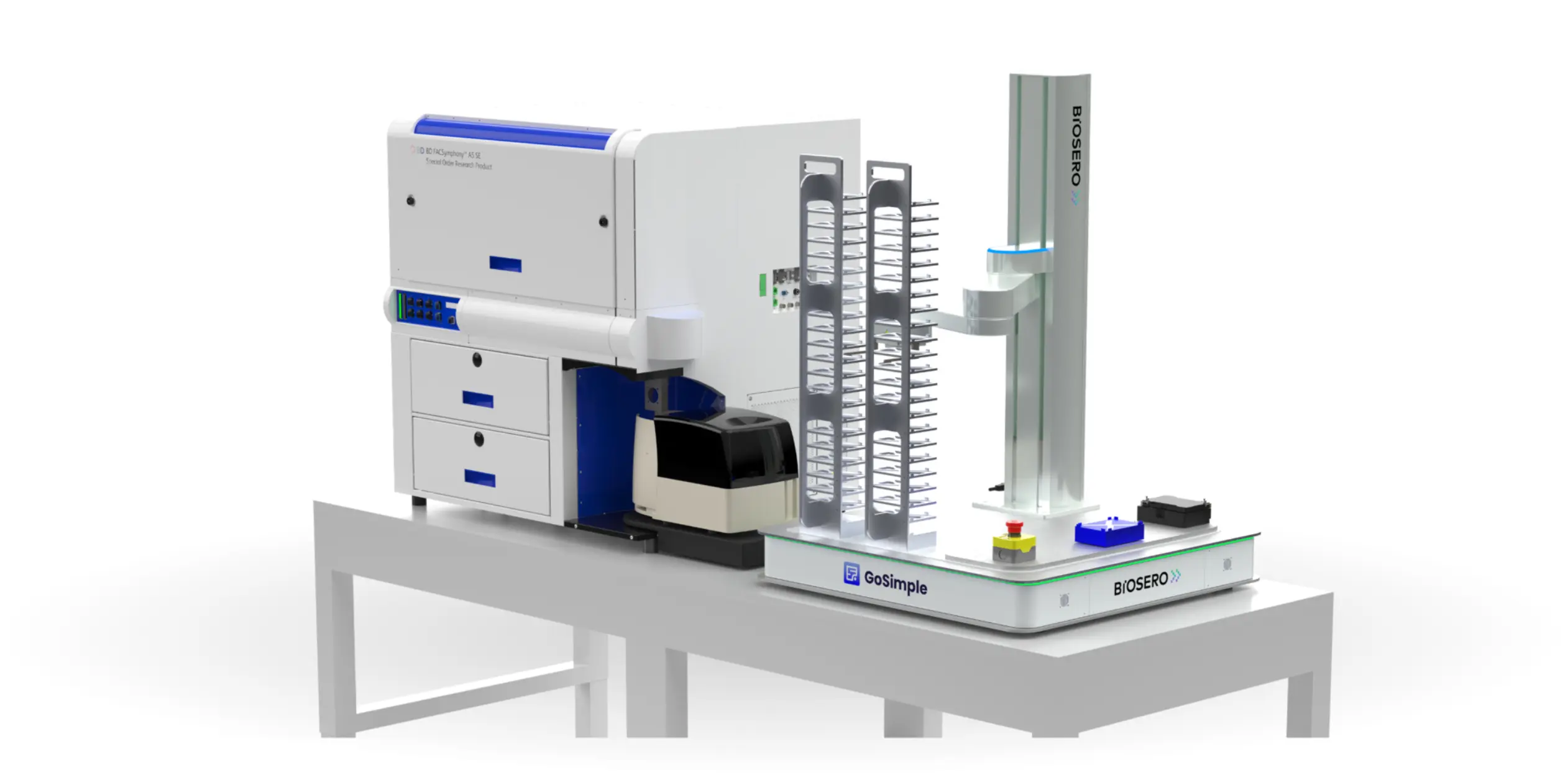 GoSimple Workcell for the BD FACSymphony™