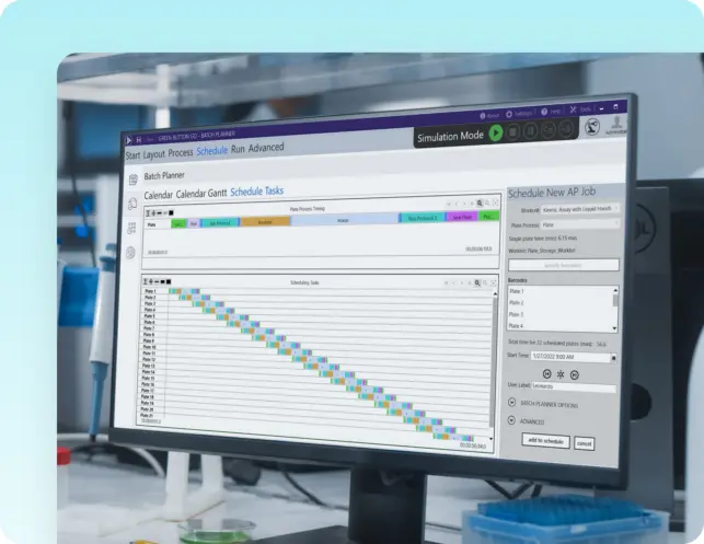 Control end-to-end assay processing
