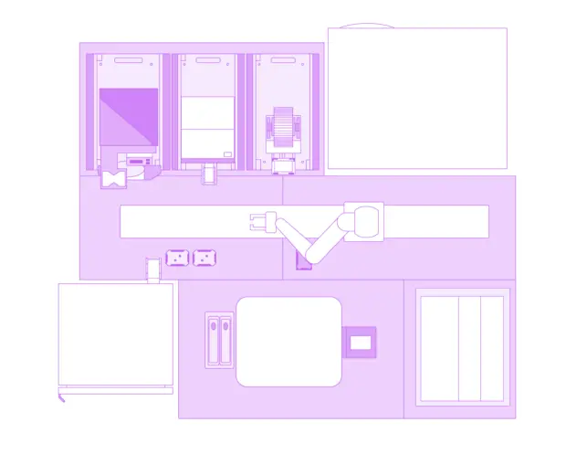 Large workcell